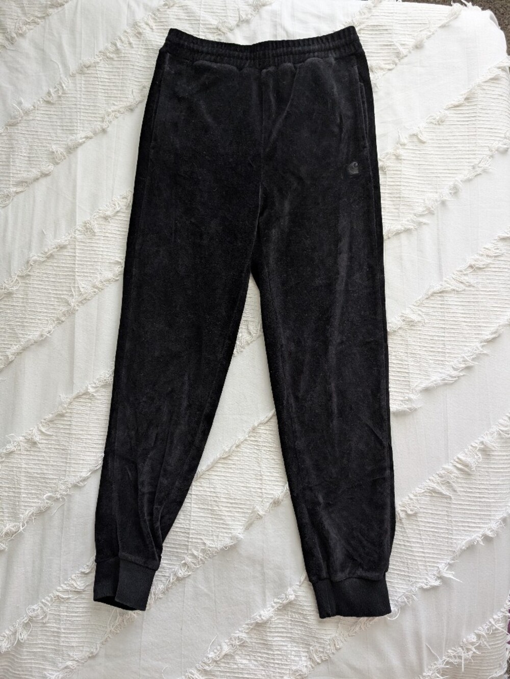 Carhartt Black Corduroy Jogger Pants